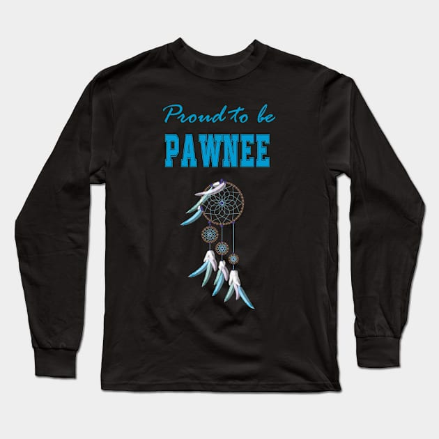 Native American Pawnee  Dreamcatcher 34 Long Sleeve T-Shirt by Jaya Moore